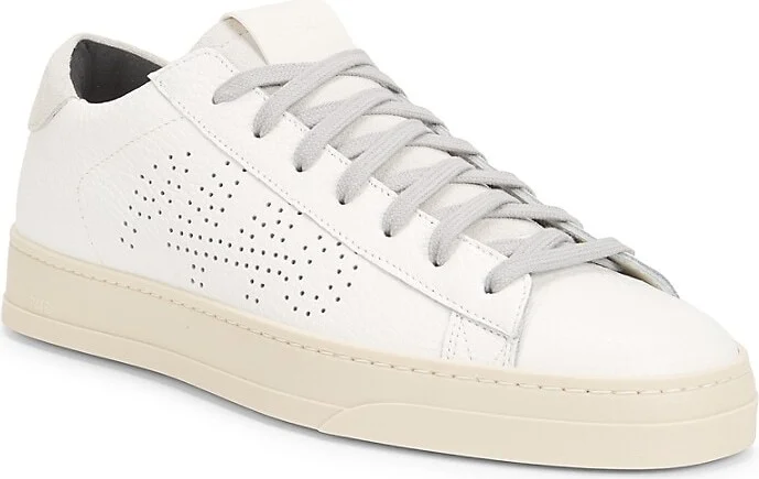 Jack Perforated Leather Low-Top Sneakers - Image 2