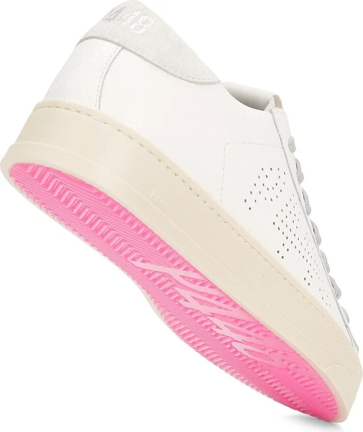 Jack Perforated Leather Low-Top Sneakers - Image 6