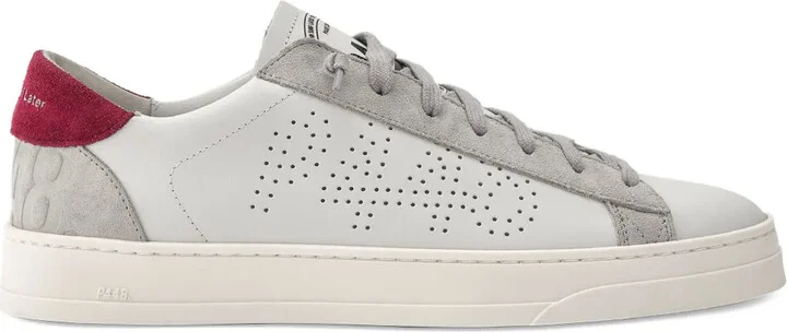 Jack perforated suede sneakers