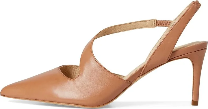 Jack Rogers Ansley Pump Women's Sandals Cafe Au Lait : 7 M, Leather/Rubber - Image 6