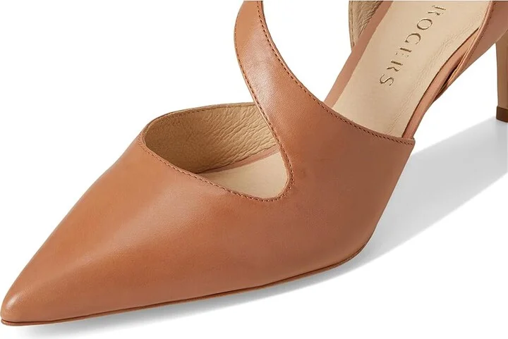 Jack Rogers Ansley Pump Women's Sandals Cafe Au Lait : 7 M, Leather/Rubber - Image 7