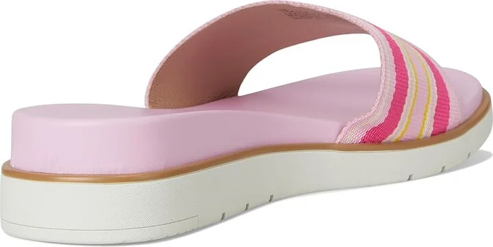 Jack Rogers Bayview Slide Women's Sandals Pink : 6 M, Leather - Image 4