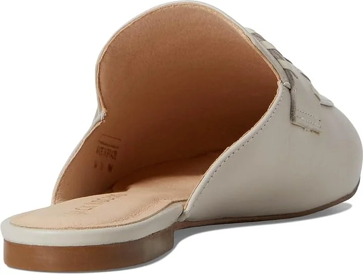Jack Rogers Beacon Stitch Mule Women's Slippers Pumice/Ivory : 6 M, Leather/Rubber - Image 4