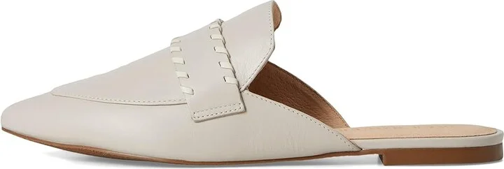 Jack Rogers Beacon Stitch Mule Women's Slippers Pumice/Ivory : 6 M, Leather/Rubber - Image 6