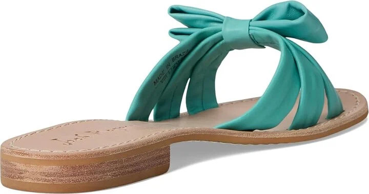 Jack Rogers Brightly Bow Sandal Women's Sandals Aquamarine : 11 M, Leather - Image 4