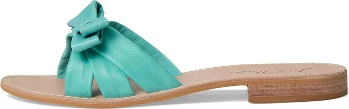 Jack Rogers Brightly Bow Sandal Women's Sandals Aquamarine : 11 M, Leather - Image 6