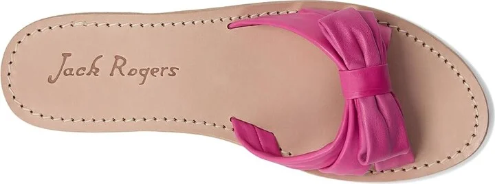 Jack Rogers Brightly Bow Sandal Women's Sandals Aquamarine : 11 M, Leather - Image 8