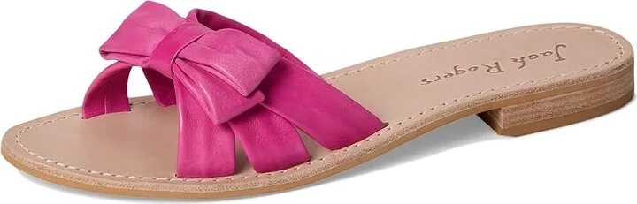 Jack Rogers Brightly Bow Sandal Women's Sandals Aquamarine : 11 M, Leather - Image 11