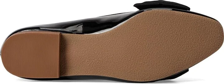 Jack Rogers Brookline Bow Loafers - Patent Women's Flat Shoes Black : 7 M, Leather - Image 3