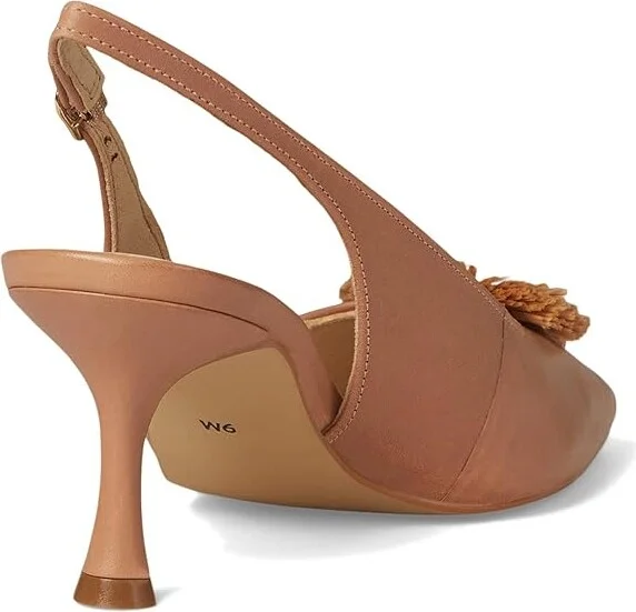 Jack Rogers Brynn Sling Women's Sandals Cafe Au Lait/Natural : 9 M, Leather/Rubber - Image 4