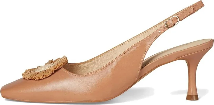 Jack Rogers Brynn Sling Women's Sandals Cafe Au Lait/Natural : 9 M, Leather/Rubber - Image 6