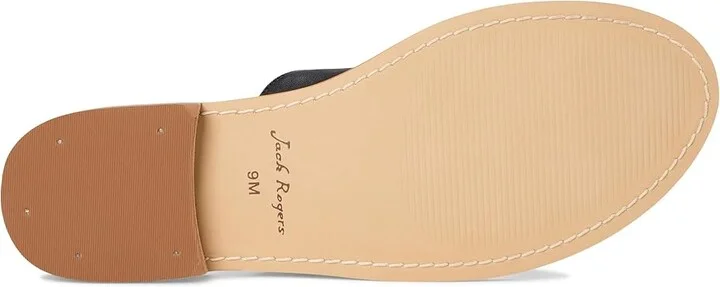Jack Rogers Cay Thong Sandal Women's Sandals Fucshia Pink/Natural : 5 M, Leather - Image 9
