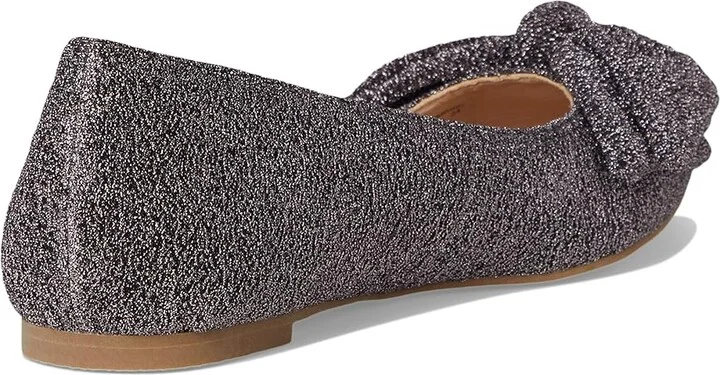 Jack Rogers Debra Ballet - Sparkle Women's Flat Shoes Anthracite Sparkle : 8.5 M, Leather - Image 4