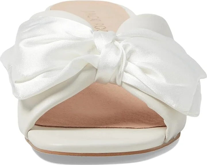 Jack Rogers Debra Mid Heel Women's Sandals White : 5 M, Leather - Image 2