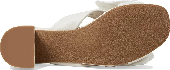 Jack Rogers Debra Mid Heel Women's Sandals White : 5 M, Leather - Image 3