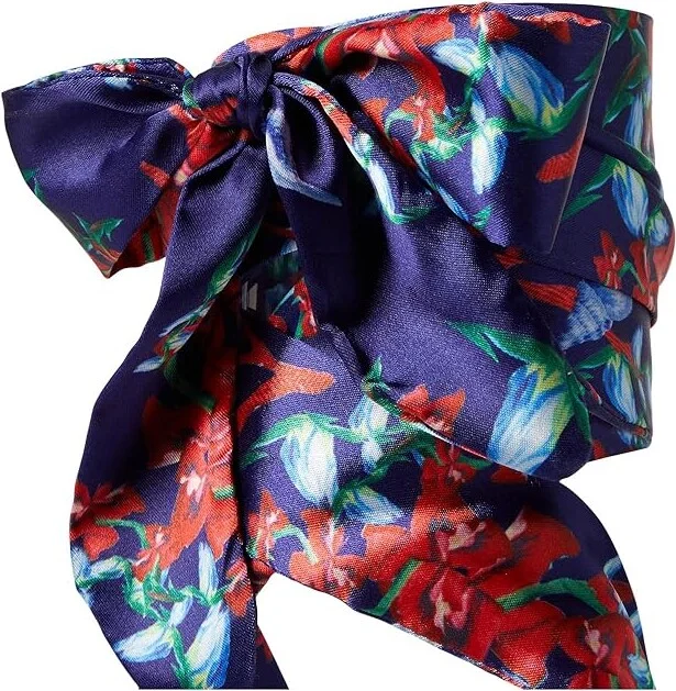 Jack Rogers Deirdre Scarf Wedge Women's Wedge Shoes Midnite : 9 M, Leather - Image 7
