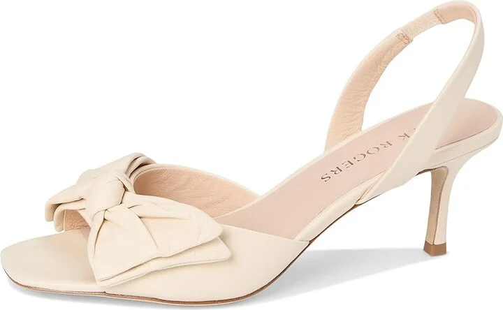 Jack Rogers Eloise Bow Slingback Women's Sandals Black : 5 M, Leather - Image 11
