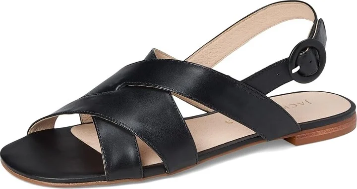 Jack Rogers Erin Sandal Women's Sandals Black : 7.5 M, Leather - Image 5