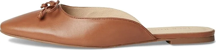 Jack Rogers Ginny Flat Mule Women's Sandals Cognac : 8.5 M, Leather - Image 6