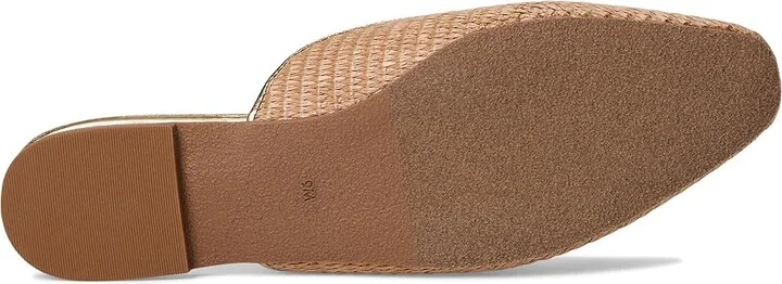 Jack Rogers Ginny Flat Mule Women's Sandals Desert Sand : 9 M, Leather - Image 3