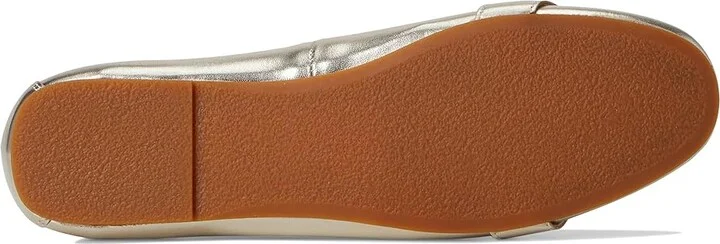 Jack Rogers Hanover Hardware Moccassin - Leather Women's Flat Shoes Platinum : 11 M, Leather/Rubber - Image 3