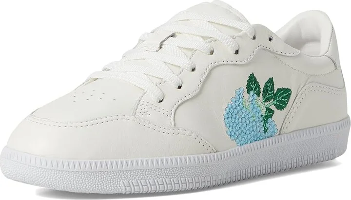 Jack Rogers Hydrangea Sneakers Women's Shoes Ivory : 6.5 M, Leather - Image 5