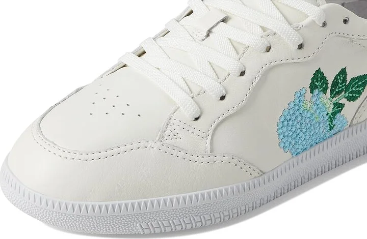 Jack Rogers Hydrangea Sneakers Women's Shoes Ivory : 6.5 M, Leather - Image 7