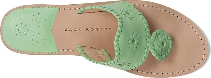 Jack Rogers Jacks Flat Sandal - Nappa Women's Sandals Hot Fudge : 11 M, Leather - Image 8