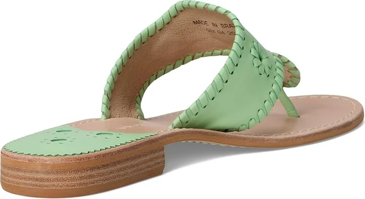 Jack Rogers Jacks Flat Sandal - Nappa Women's Sandals Hot Fudge : 11 M, Leather - Image 10
