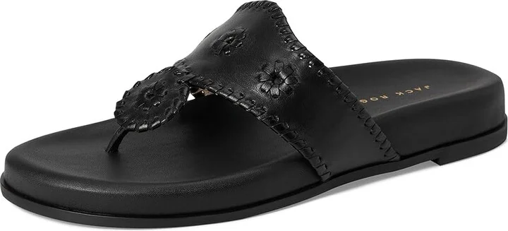 Jack Rogers Jacks Sport Sandal - Metallic Nappa Women's Dress Sandals Jacks Platinum : 5.5 M, Leather - Image 11