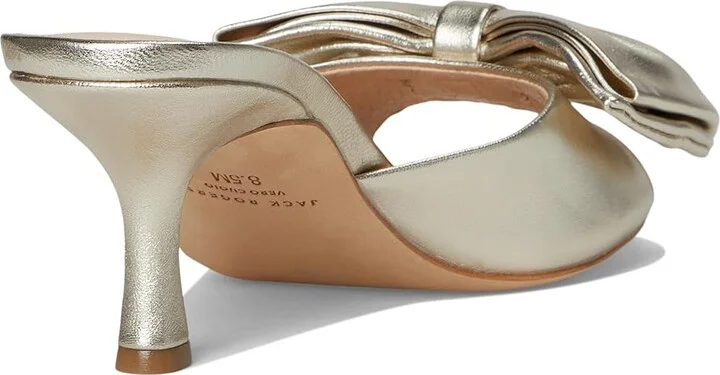 Jack Rogers Lola Bow Sandal - Nappa Women's Dress Sandals Black : 11 M, Leather - Image 10