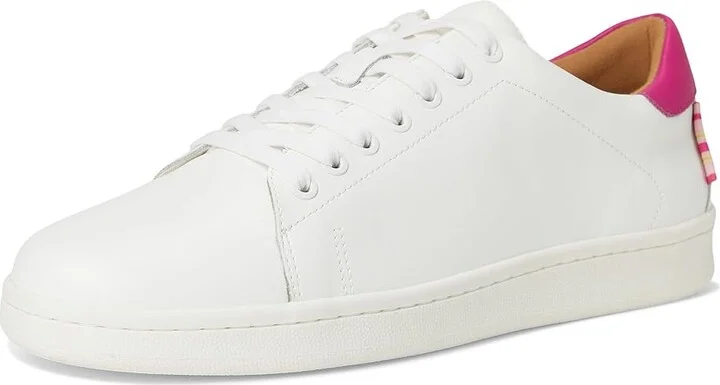 Jack Rogers Marina Sneakers Women's Shoes White/Aqua Sky : 5.5 M, Leather - Image 11