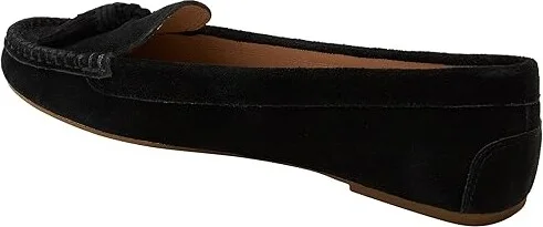 Jack Rogers Melnick Tassel Moc - Suede Women's Flat Shoes Black : 8 M, Leather/Rubber/Suede - Image 4