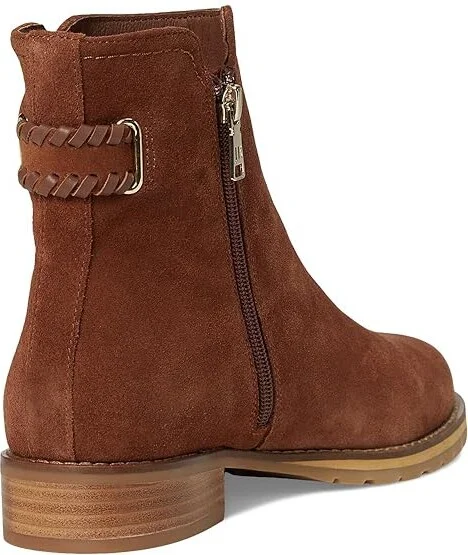 Jack Rogers Newbury Bootie - Suede Women's Boots Sequoia : 8 M, Leather/Rubber/Suede - Image 4