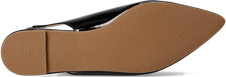 Jack Rogers Pennie Slingback Ballet - Patent Women's Flat Shoes Black : 6.5 M, Leather/Rubber - Image 3