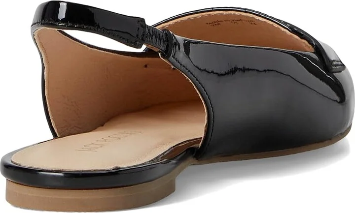 Jack Rogers Pennie Slingback Ballet - Patent Women's Flat Shoes Black : 6.5 M, Leather/Rubber - Image 4