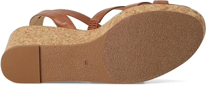 Jack Rogers Pippa Wedge Women's Wedge Shoes Cognac : 11 M, Leather/Rubber - Image 3