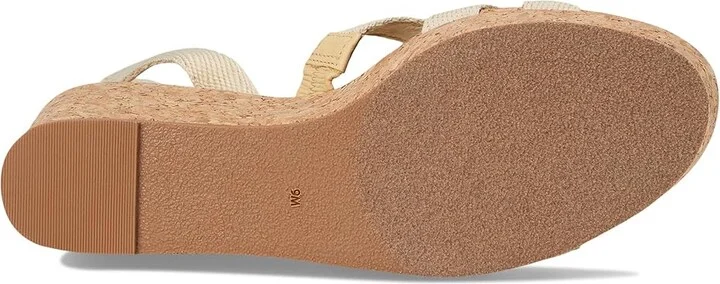 Jack Rogers Pippa Wedge Women's Wedge Shoes Natural : 8 M, Leather/Rubber - Image 3