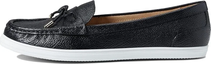 Jack Rogers Remy Weekend Flat Women's Shoes Black : 10 M, Leather - Image 6