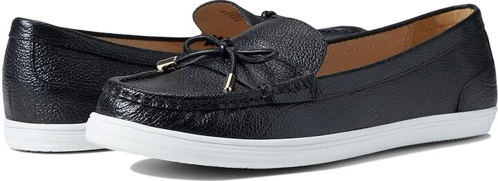 Jack Rogers Remy Weekend Flat Women's Shoes Black : 10 M, Leather