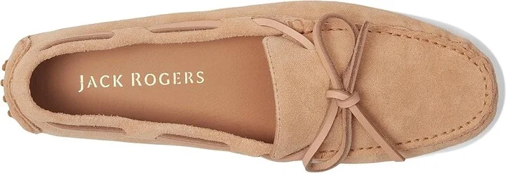 Jack Rogers Shore Driver - Suede Women's Shoes Toast : 10 M, Leather - Image 2