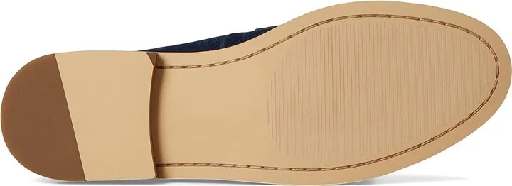 Jack Rogers Tipson Penny Loafers - Suede Women's Flat Shoes Midnight : 8.5 M, Leather - Image 3
