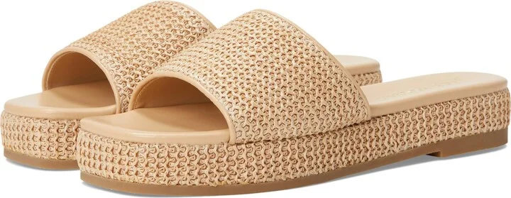 Jack Rogers Women's Bay Flatform Sandal-Raffia