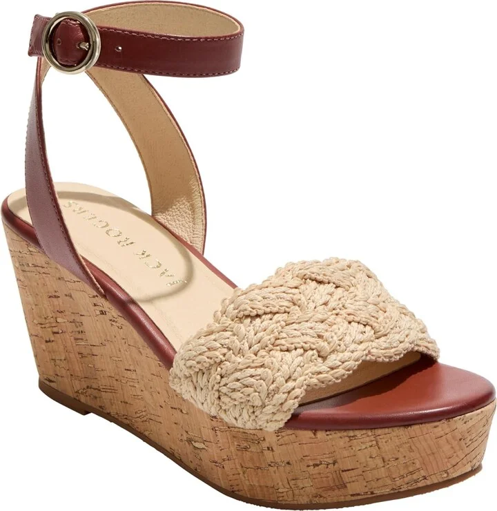 Jack Rogers Women's Dumont Woven Rope Wedge Sandal