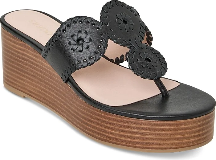 Jack Rogers Women's Kimberly Mid Wedge Platform Sandals