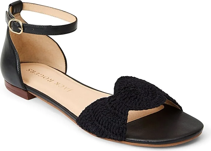 Jack Rogers Women's Laurin Ankle Strap Flats
