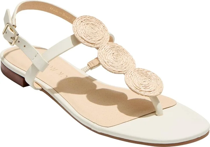 Jack Rogers Women's Worth Flat Sandals-Raffia