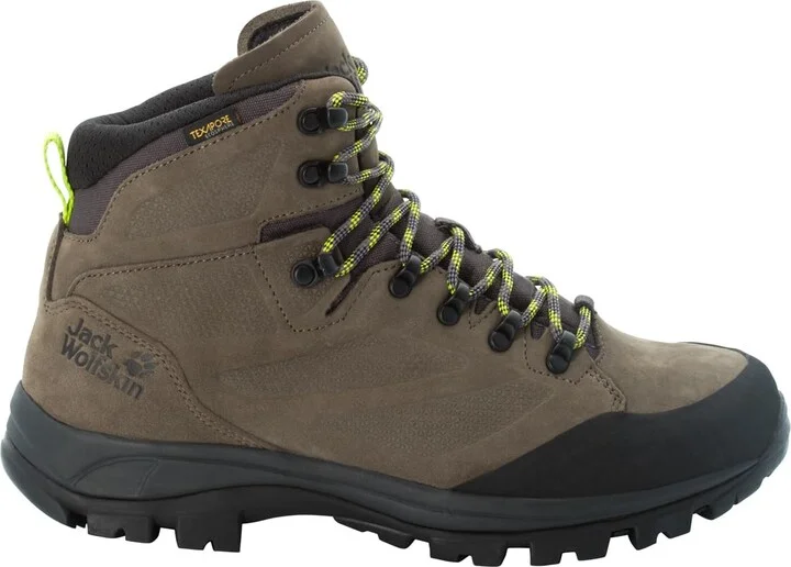 Jack Wolfskin Men's Rebellion Texapore Mid Backpacking Boot