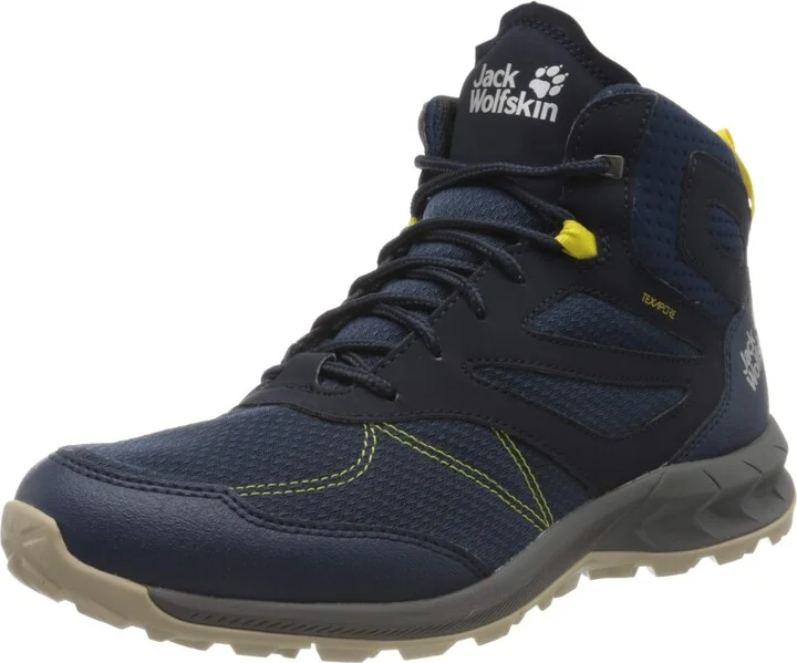 Jack Wolfskin Men's Woodland Texapore Low Hiking Shoe High Rise