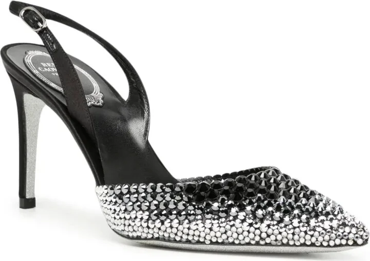Jackie 70mm crystal-embellished pumps - Image 2